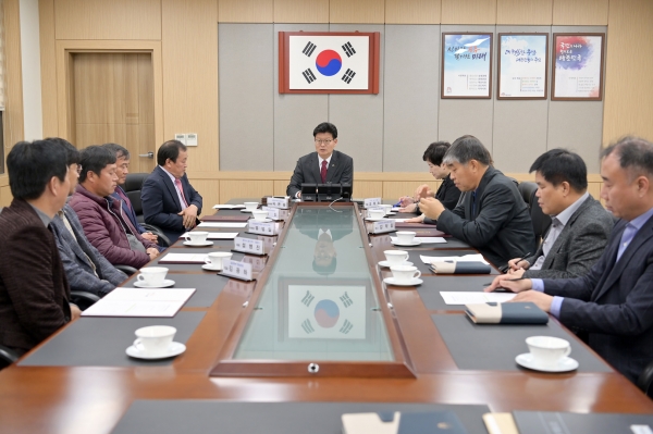 공주알밤한우 육성위원회 위촉식 사진