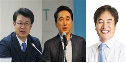 복기왕 전 靑 정무비서관, 박수현 전 靑 대변인, 조한기 전 대통령비서실 제1부속비서관