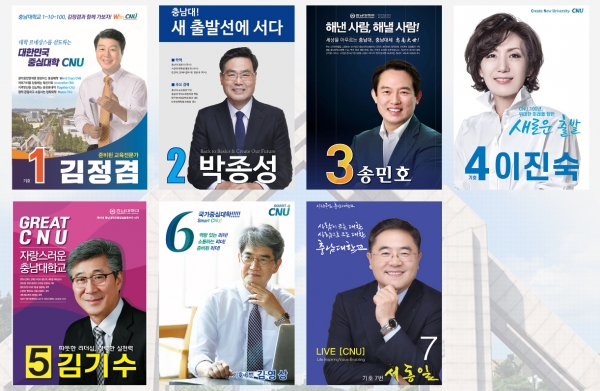 충남대 제19대 총장임용후보자 선거 공개토론회 개최