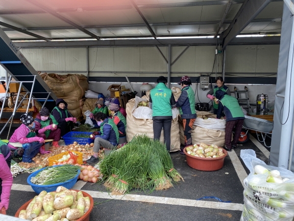 사랑의 김장나눔_갈산면