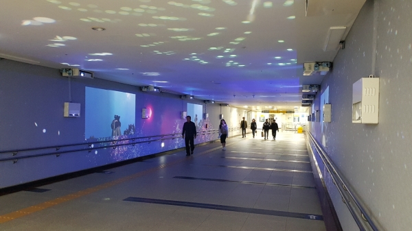 대전지방보훈청, 대전도시철도공사 청사역에 ‘현충시설’ 드론 영상 홍보