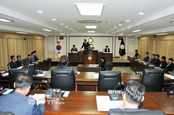 대전 중구의회 본회의장 모습(자료사진) / 충청뉴스 김용우 기자