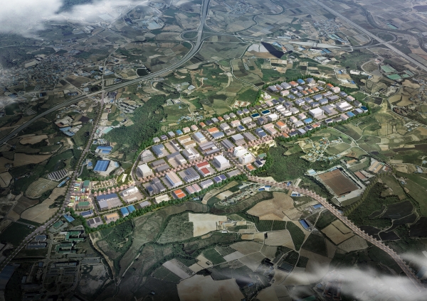 천안테크노파크 산단-조감도