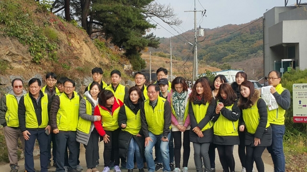 의당면 두만리 일원 예하지 농촌체험휴양마을