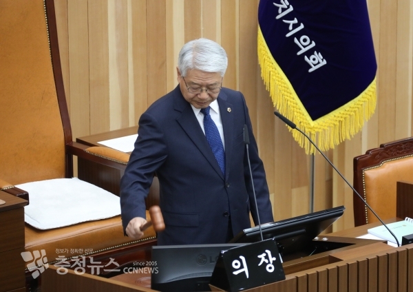 서금택 세종시의회 의장 / 충청뉴스 최형순 기자