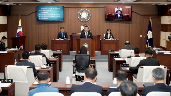 가세로 태안군수 시정연설