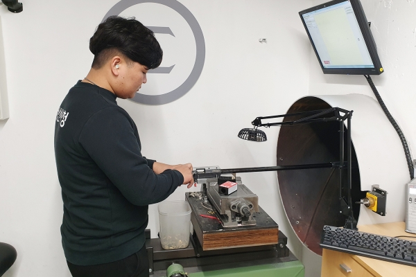 총기 사거리테스트 모습