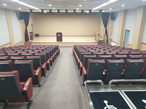 국민생활관 소강당 개선공사