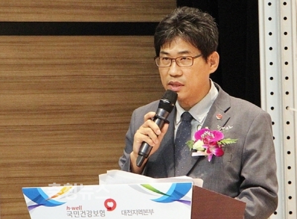 안희무 대전지역본부장 신축사옥 준공 경과보고