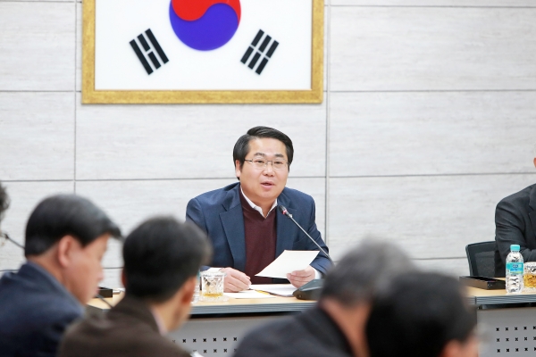 12월 확대간부회의 개최 모습