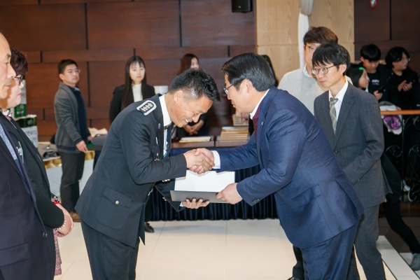 자원봉사자 표창 및 기념촬영