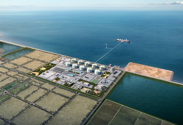 제5LNG기지 조감도