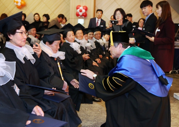 성인문해교실 수료식