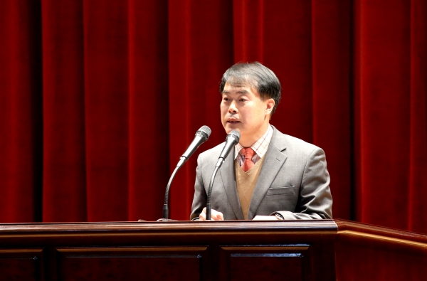 남부호 부교육감 ‘12월 월례조회’ 실시 모습