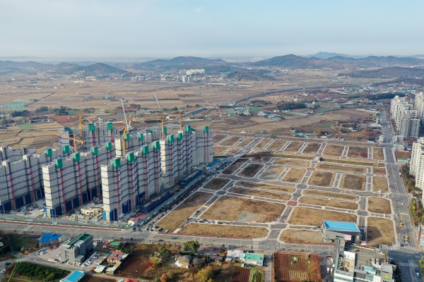 서산 예천2지구 도시개발사업 준공