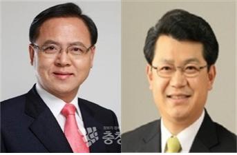 이명수 의원, 복기왕 전 비서관