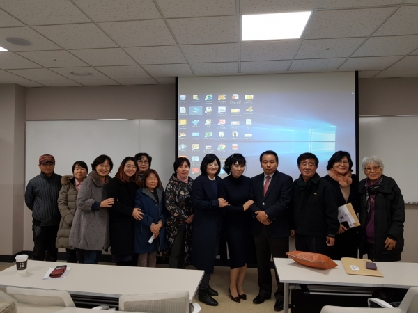 2019년도 문예교실 수필창작과정 수강생