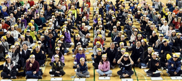 어린이 안전골든벨 진행 모습