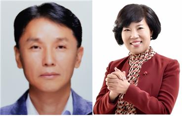 조인상 전무(왼쪽), 황성애 상무