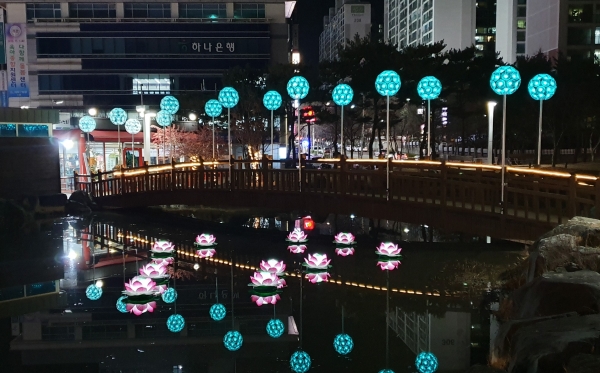 동춘당 공원 경관조명