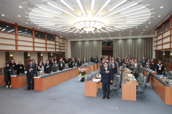 아산시 더 큰 시정위원회 행사 사진