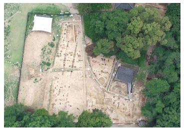 쌍수정 광장 백제 건물지