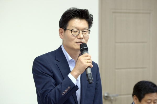 지난 2019 하반기 읍면동 순방(금학동) 모습