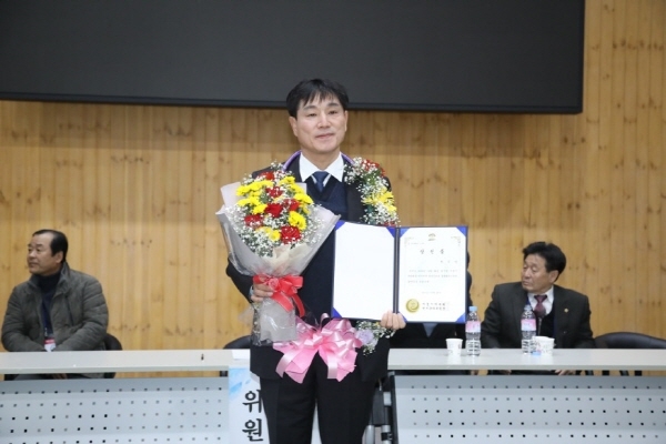 계룡시 체육회 정준영 당선자