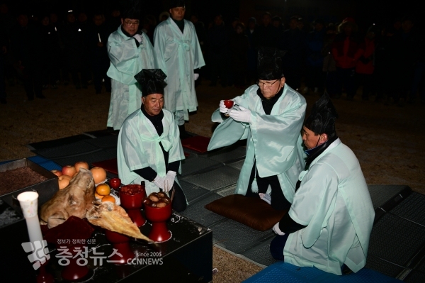 홍성군 경자년 백월산 영신고천대제