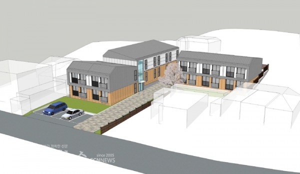 사랑의 집 조감도