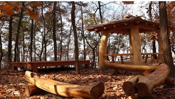 유통단지공원 모습