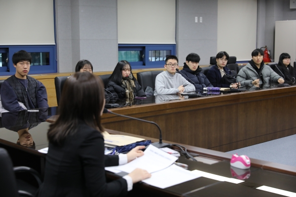 동계 대학생 아르바이트 시작