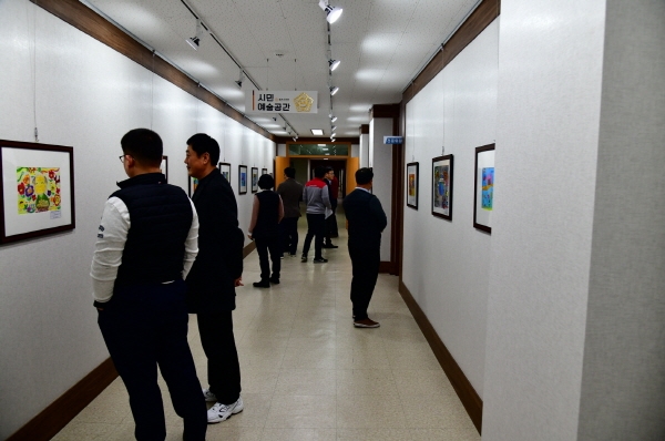 공주시의회 시민예술공간 경자년 첫번째 전시회