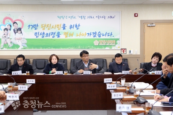 당진시 읍면동 지역사회보장협의체 민간위원장과 간담회