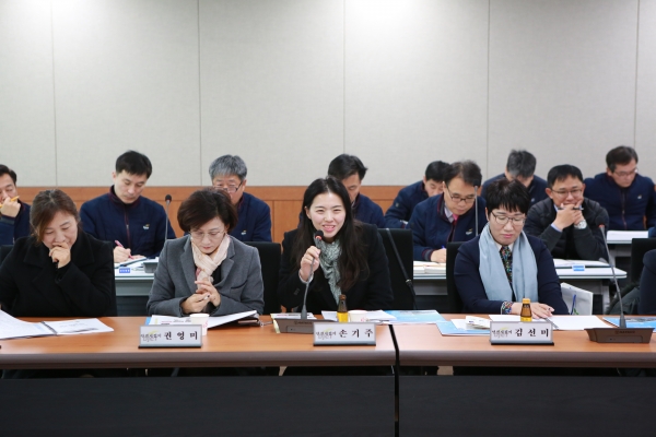 시민참여 2020년 새해업무보고회 개최 모습