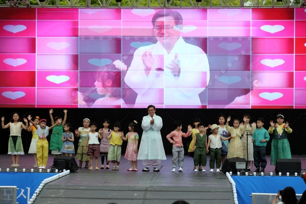 한산모시 어린이 패션쇼