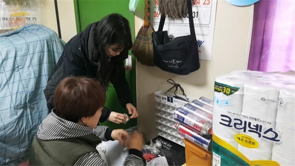 투약관리(약달력 관리) 모습