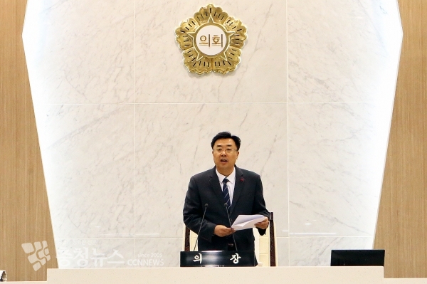 김기재 당진시의회 의장 /  충청뉴스 최형순 기자