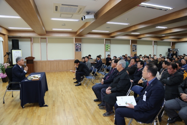 문정우 금산군수,  ‘군민과의 대화 마무리’