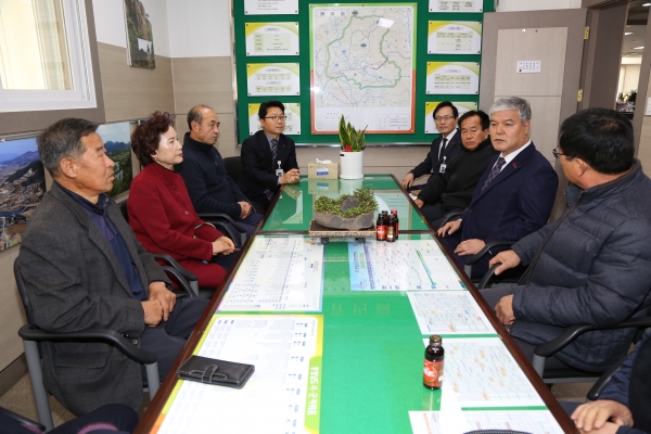 문정우 금산군수,  ‘군민과의 대화 마무리’