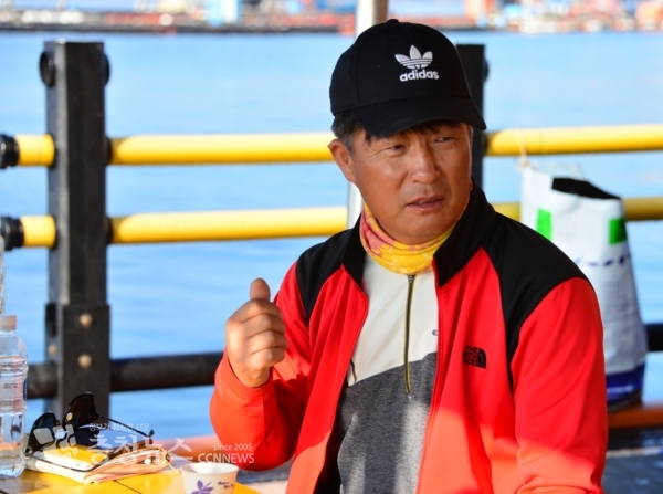 배영근 서산시 창리 어촌계장 / 충청뉴스 최형순 기자