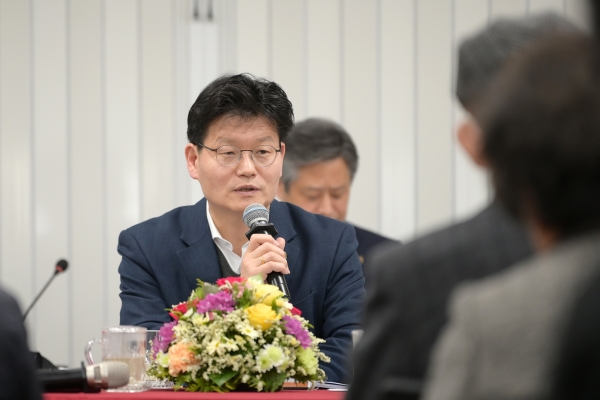 공주시 옥룡동 시민과의 대화 사진