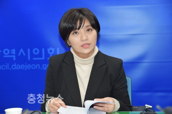 김소연 대전시의원(무소속) / 충청뉴스 김용우 기자