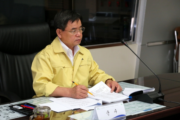 노박래 서천군수, ‘신종 코로나바이러스감염증 확산 방지 총력’ 당부