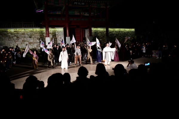 지난해 홍성역사인물축제 진행 모습