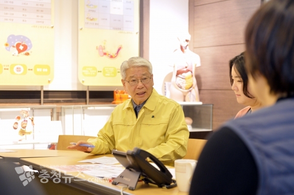 서금택 세종시의회 의장,코로나바이러스 현장방문