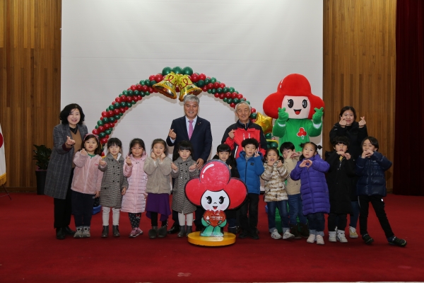 지난 2019년 12월 19일 개최된 희망2020 나눔 캠페인 모습