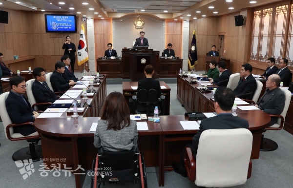 홍성군의회 제257회 임시회 폐회 / 충청뉴스 최형순 기자