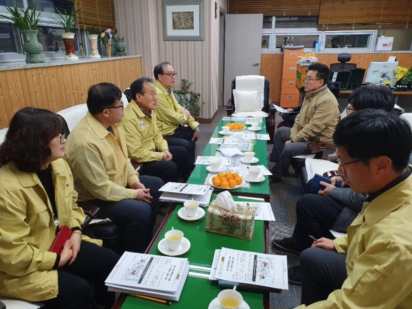 신종 코로나바이러스감염증 확산 방지 의·약사회 간담회 개최