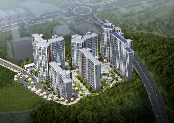 e편한세상 금산 센터하임 조감도 사진제공 : ㈜삼호